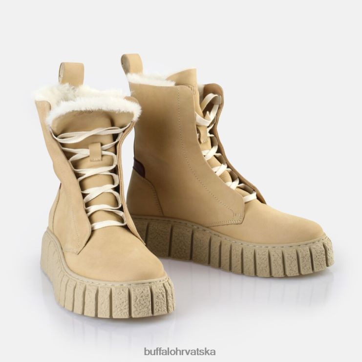 krema Buffalo rampa lace up hi tople gležnjače |čizme TDD6T466